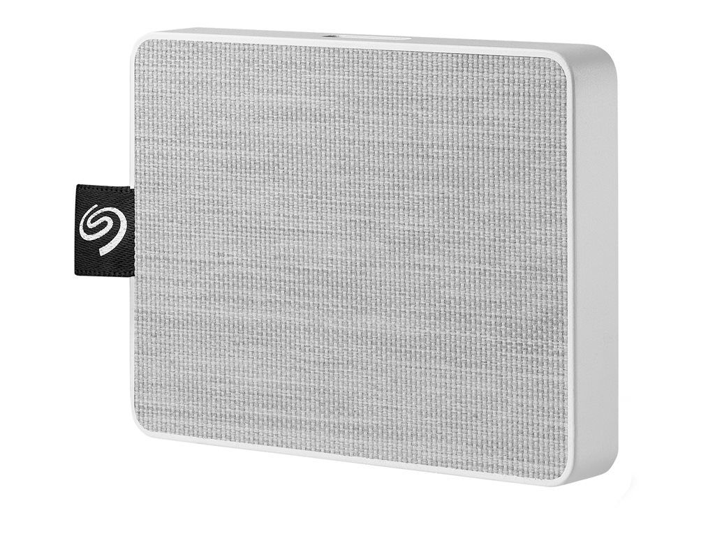 Seagate One Touch SSD - 1TB Portable External SSD - USB 3.0 - White