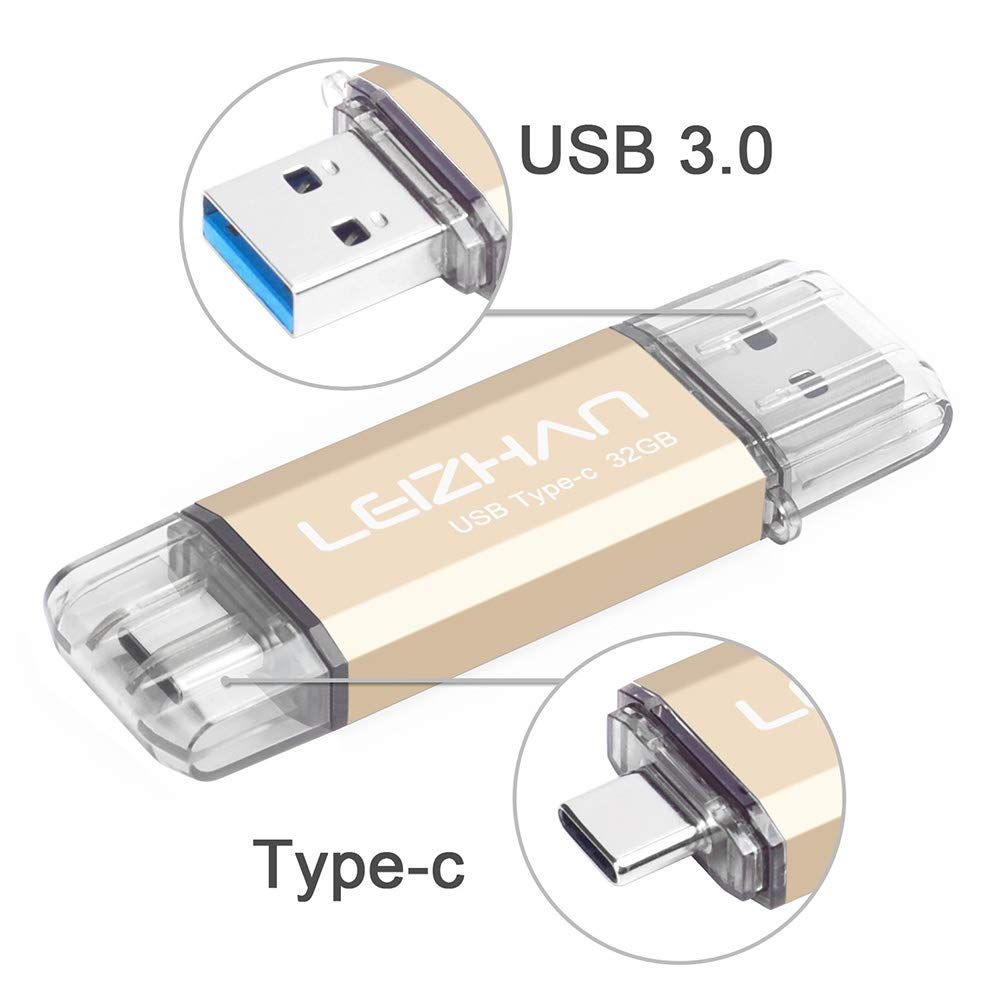 Leizhan 32GB USB Type-C Flash Drive