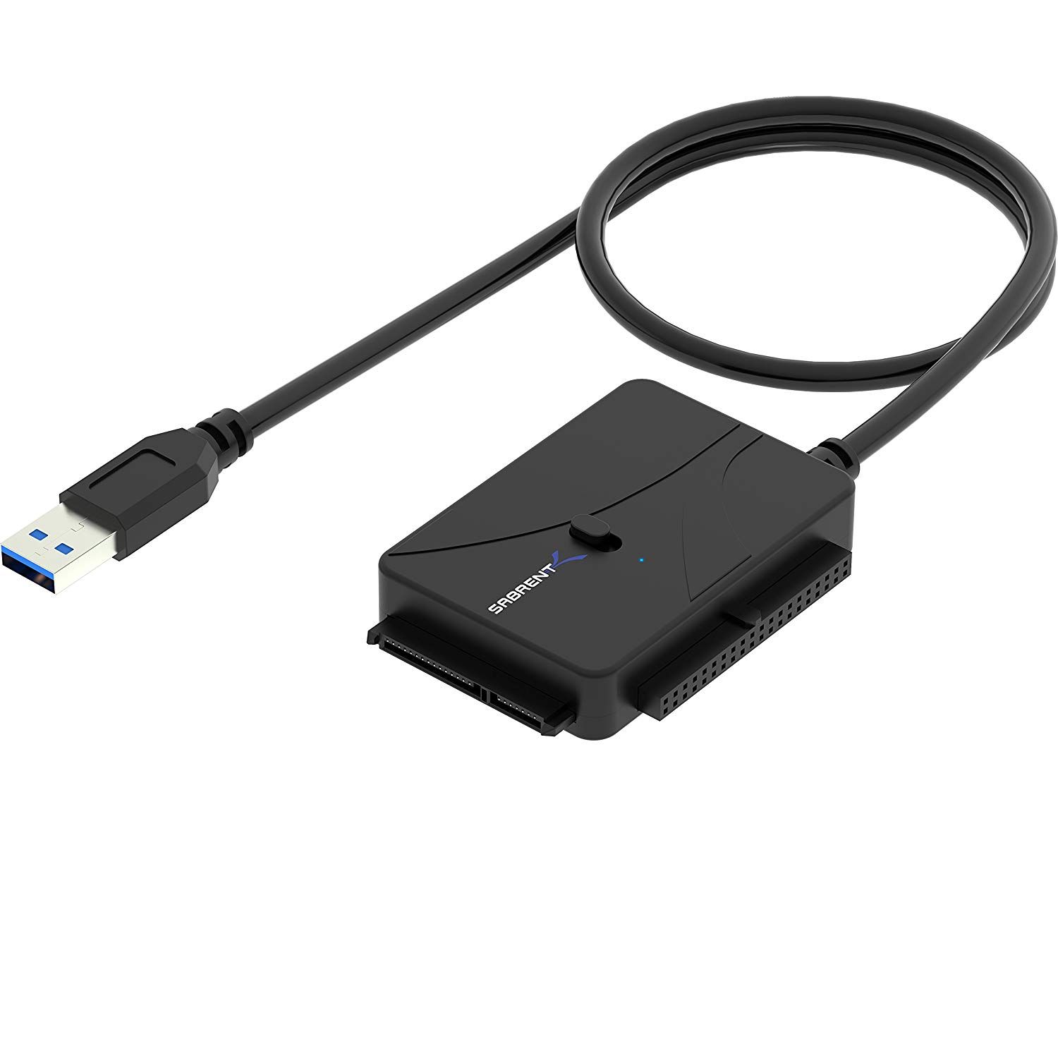 Convertisseur Sabrent USB 3.0 SSD/SATA/IDE 2,5/3,5/5,25 pouces