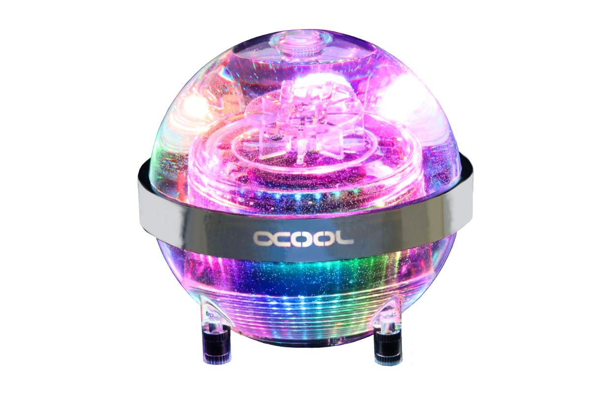 Alphacool Eisball Digital RGB - Plexi (incluida la bomba de hielo Eispumpe VPP755 V.3)