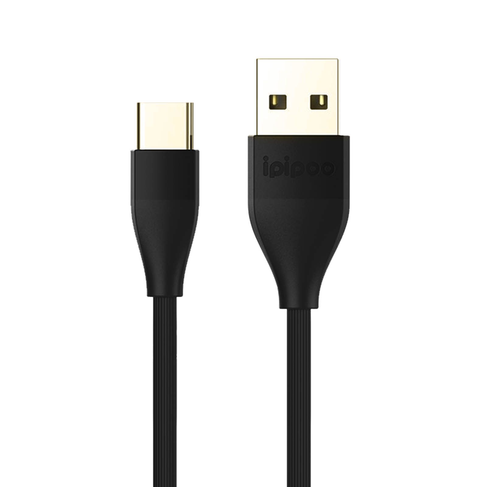Ipipoo 2.4A USB to USB-C Charge & Sync Cable, 1m