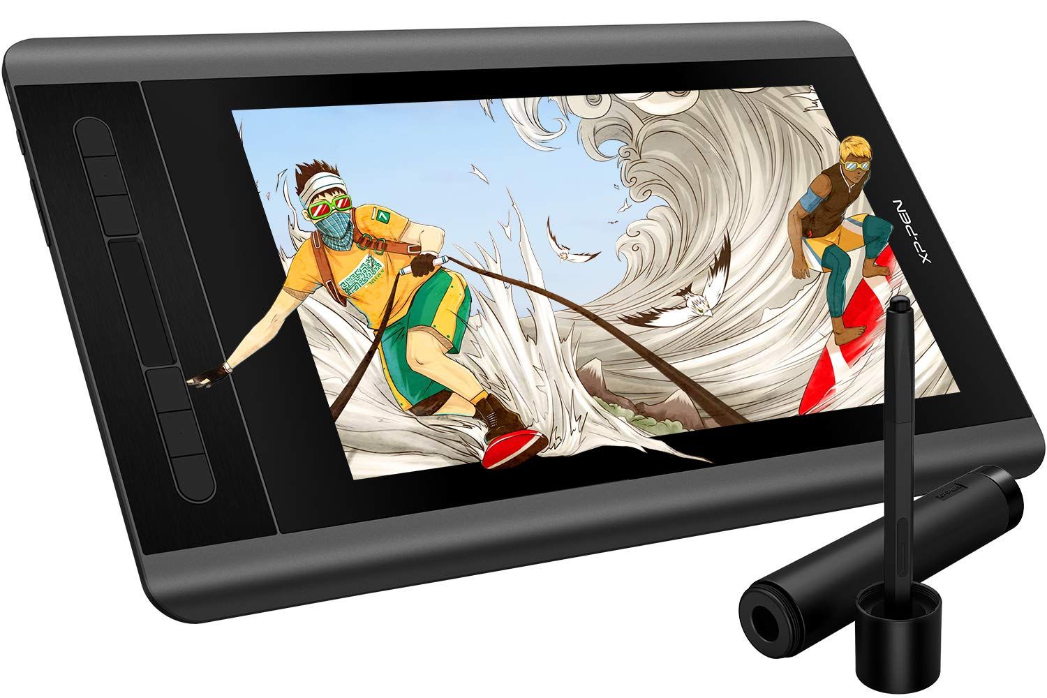 XP-Pen Artist 12: Compact Graphic Tablet with Shortcut Keys and Touch Bar