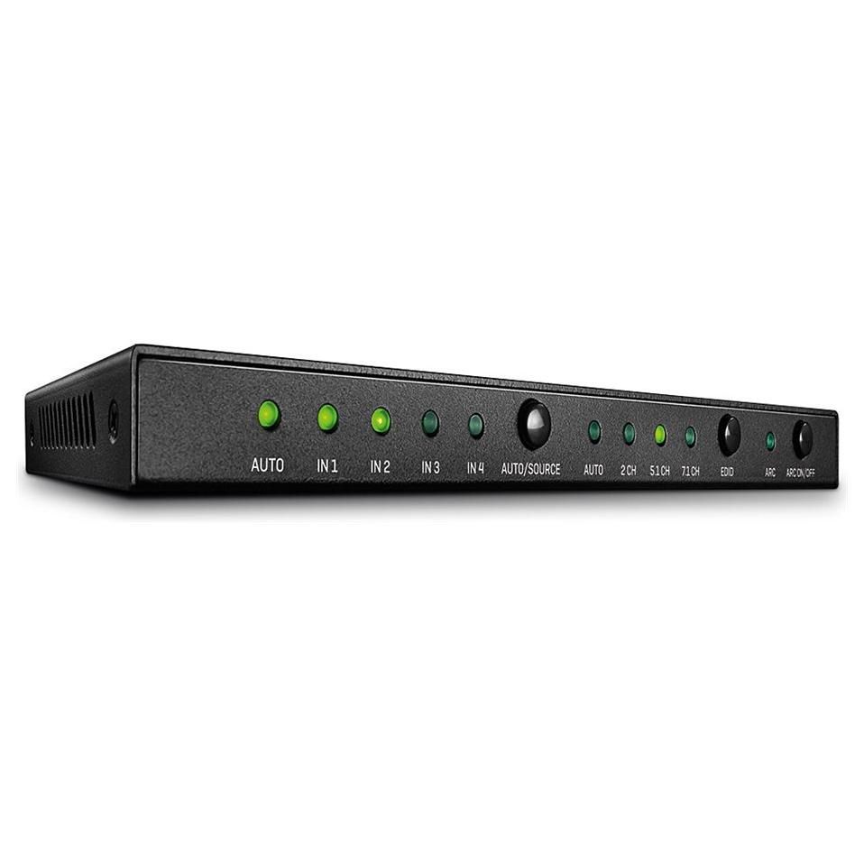 Lindy 4-Port HDMI Switch with Audio