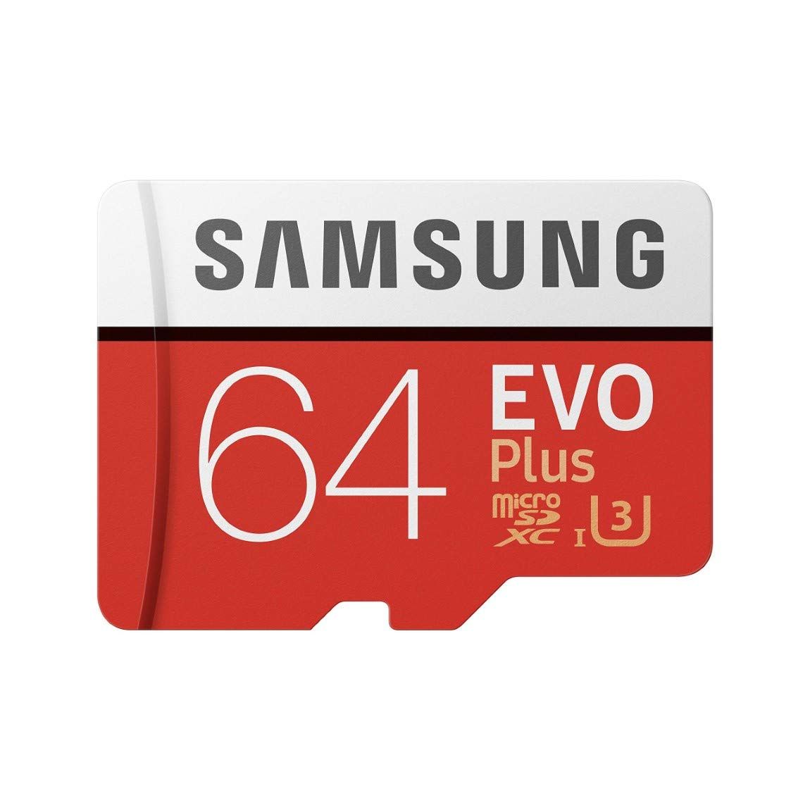 Samsung MicroSDXC Pro Plus 64GB UHS Speed Class 3, Class 10 Memory Card