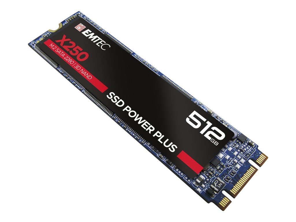 Dexxon Power Plus X250 SSD - 512GB - Internal - M.2 2280 - SATA 6Gb/s