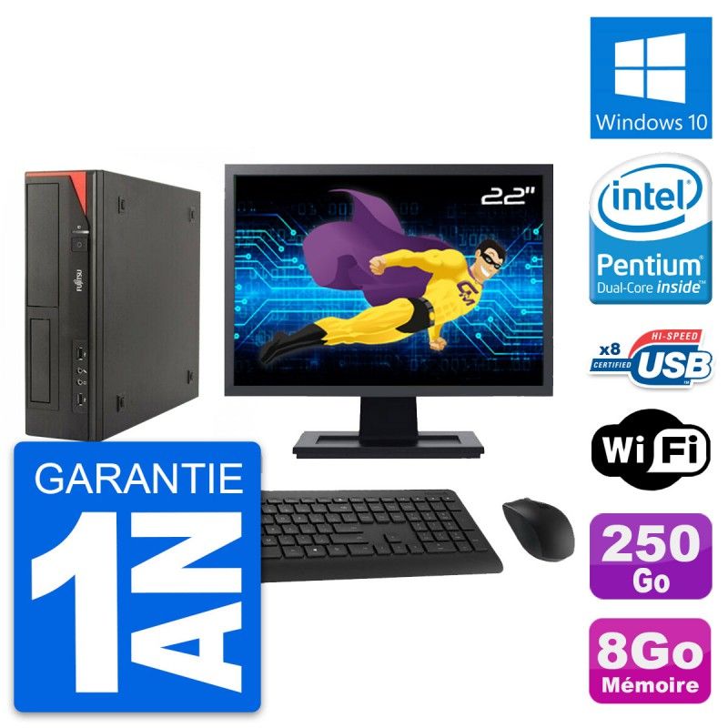 Fujitsu E520 DT 22-Inch Desktop PC