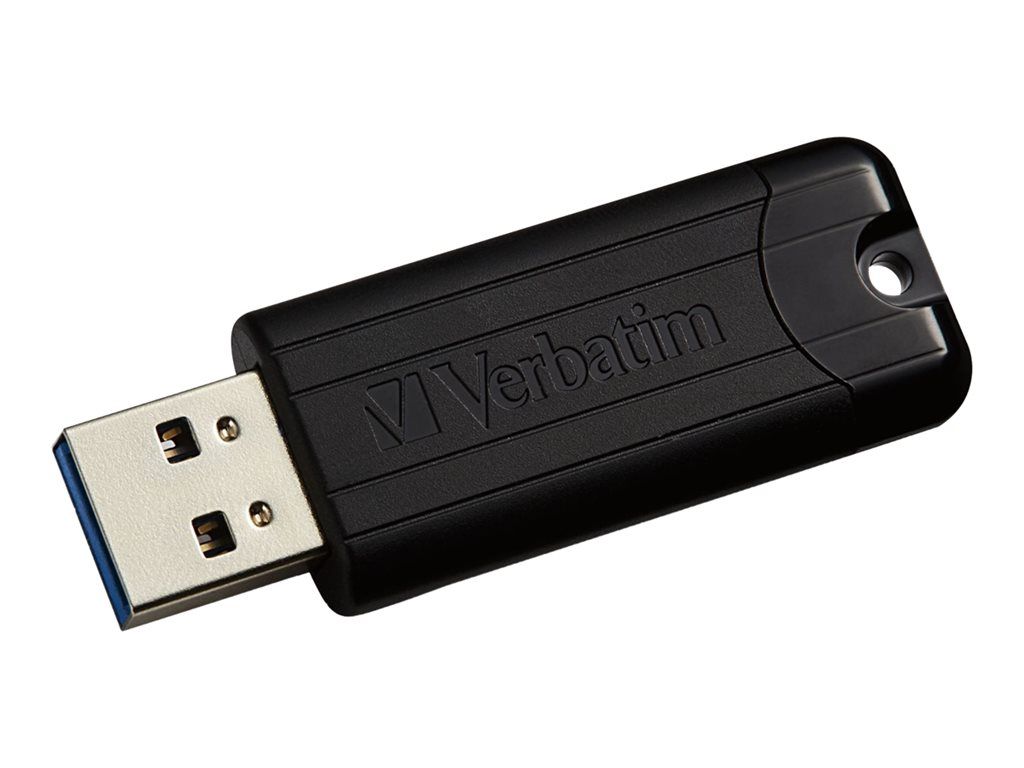Clé USB Verbatim Pin Stripe - 16 Go, USB 3.2 Gen 1