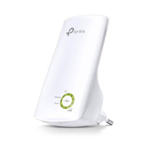 Repetidor Wi-Fi TP-Link N300 (Compatibilidad Universal, Instalación Fácil) - Blanco (Ref: TL-WA854RE)