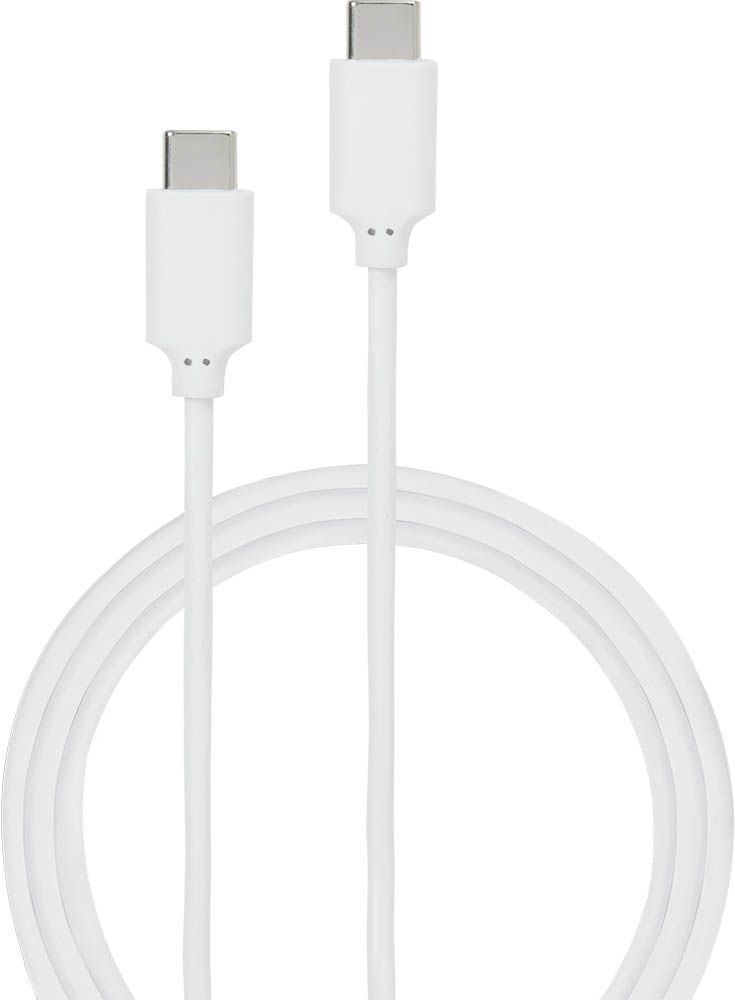 Cable Bigben Conectado USB-PD - 2m Tipo C/C 3A Blanco