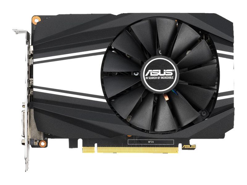 ASUS PH-GTX1660S-O6G - OC Edition Graphics Card - GF GTX 1660 SUPER - 6GB GDDR6 - PCIe 3.0 x16 - DVI, HDMI, DisplayPort
