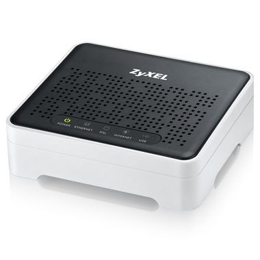 Zyxel Connected Router AMG1001-T10A, Fast Ethernet, Black/White