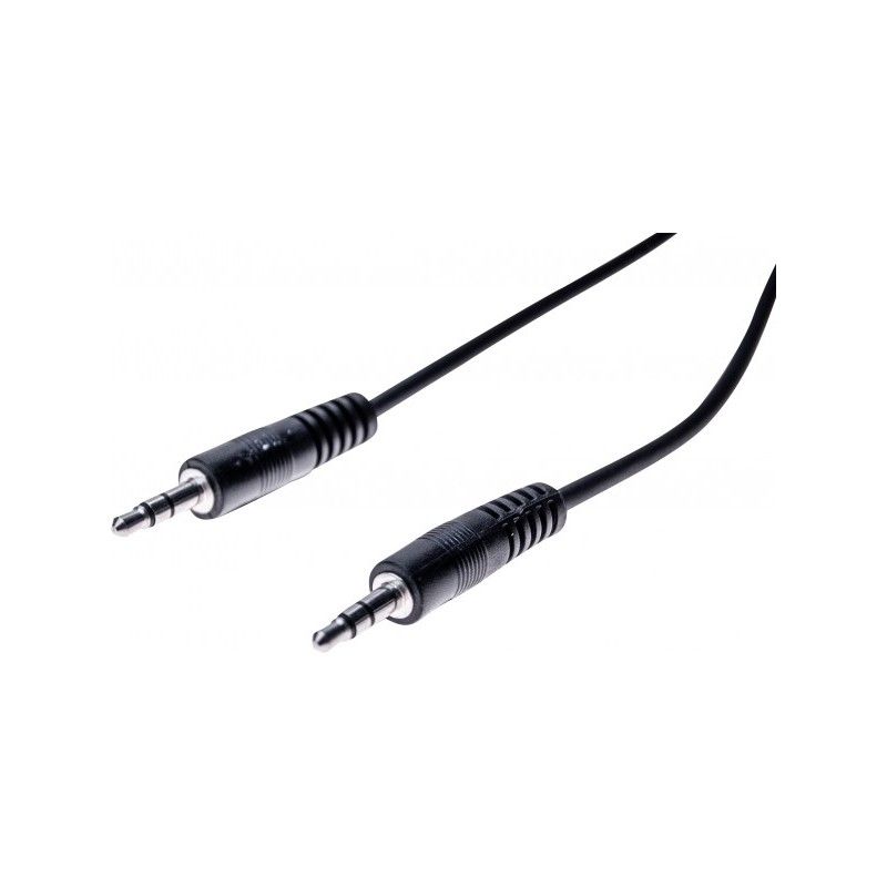 Dexlan 3.5mm Stereo Jack Cable - Black, 5m