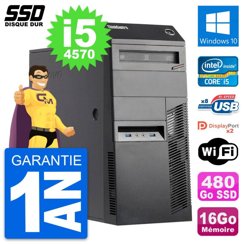Ordinateur de bureau Lenovo ThinkCentre M83