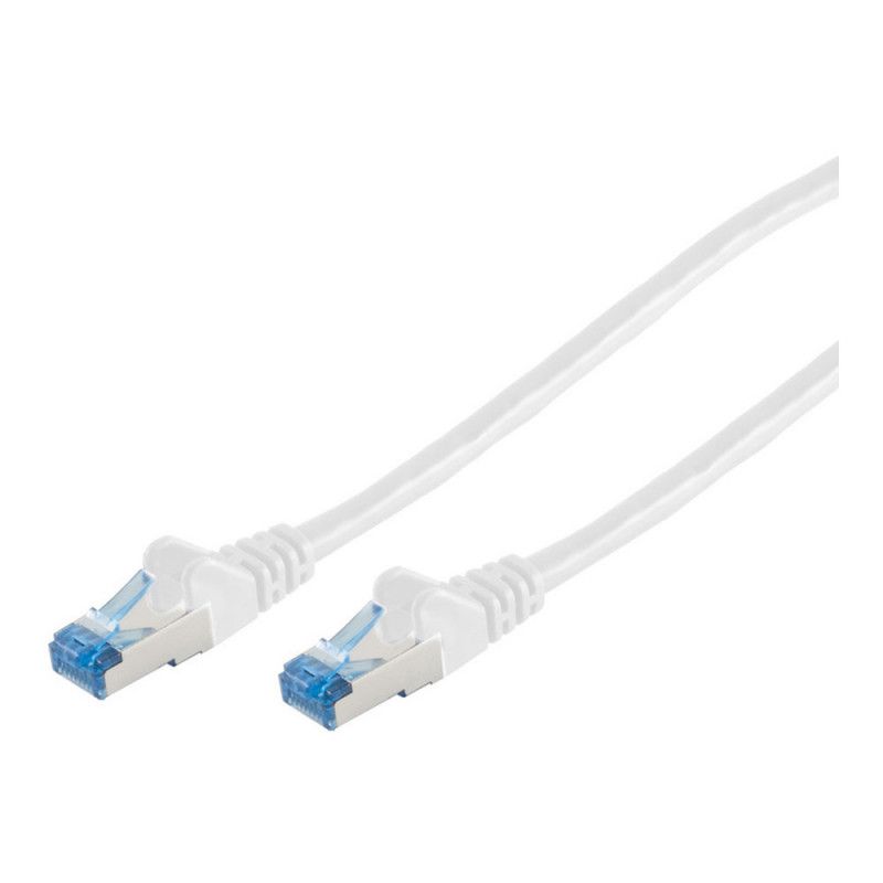 NO-NAME CAT6a Patch Cable RJ45 S/FTP 2m White