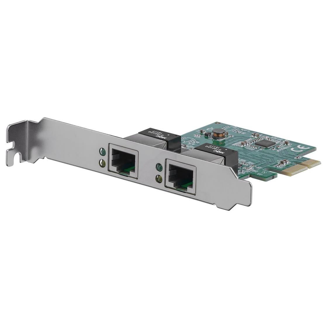 StarTech.com Gigabit Server Network Adapter - 2-Port PCI Express Card