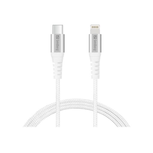 Cable Sandberg Lightning - USB-C a Lightning 1m