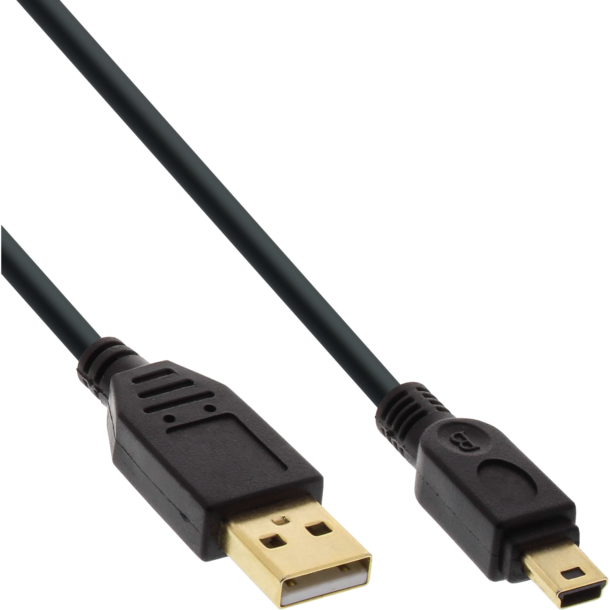 InLine USB 2.0 Cable 1m A to Mini-B Black