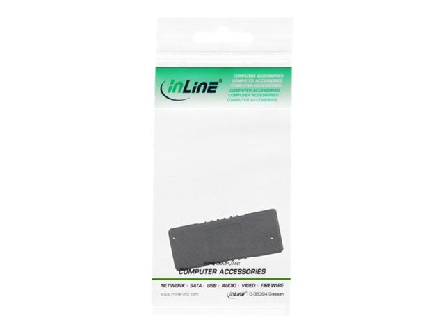 INTOS ELECTRONIC USB Adapter - Type A to Type A - USB 3.0 - Black