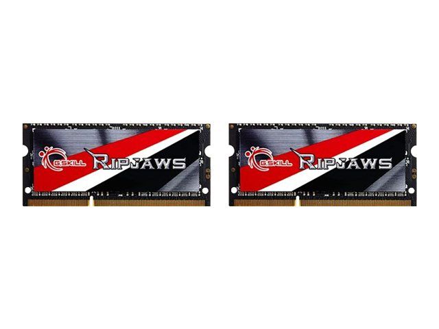 G.Skill Ripjaws F3 1600MHz DDR3L Kit - 8GB (2x4GB) SO-DIMM 204-pin, CL9, 1.35V, Non-ECC