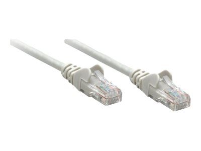 Cable de red Intellinet Cat5e, 0.25 m, Gris