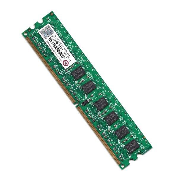Transcend 2GB DDR2 533MHz PC2-4200 ECC Unbuffered Memory Module