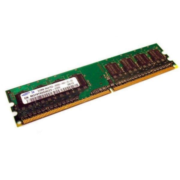 Samsung 512MB DDR2 RAM Barrette - PC2-3200 M378T6553CZ3-CCC 1Rx8