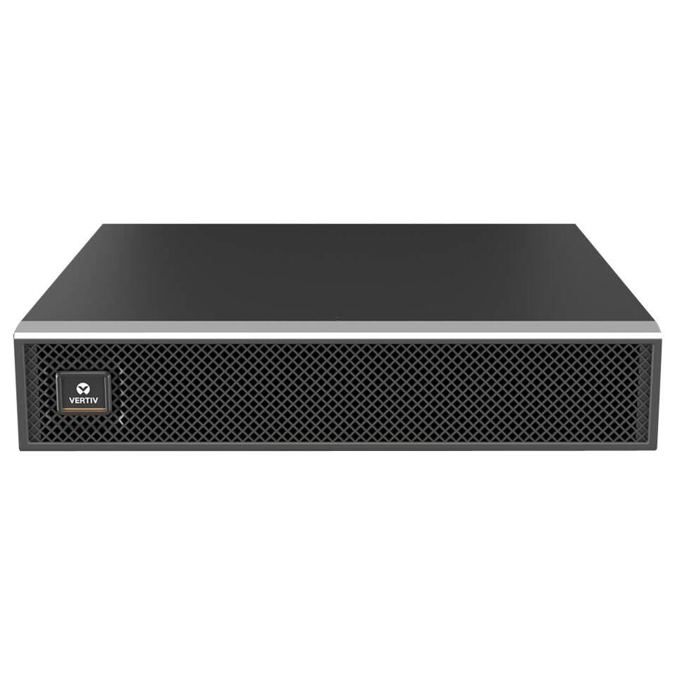 Liebert GXT5 - Boîtier de piles (montable sur rack / externe) - 4 x batterie - Acide de plomb - 9 Ah - 2U - avec Kit de rail - pour P/N: EDGE-1500IRT2UXL, GXT5-1500IRT2UXL, GXT5-2000IRT2UXL, GXT5-2000LVRT2UXL