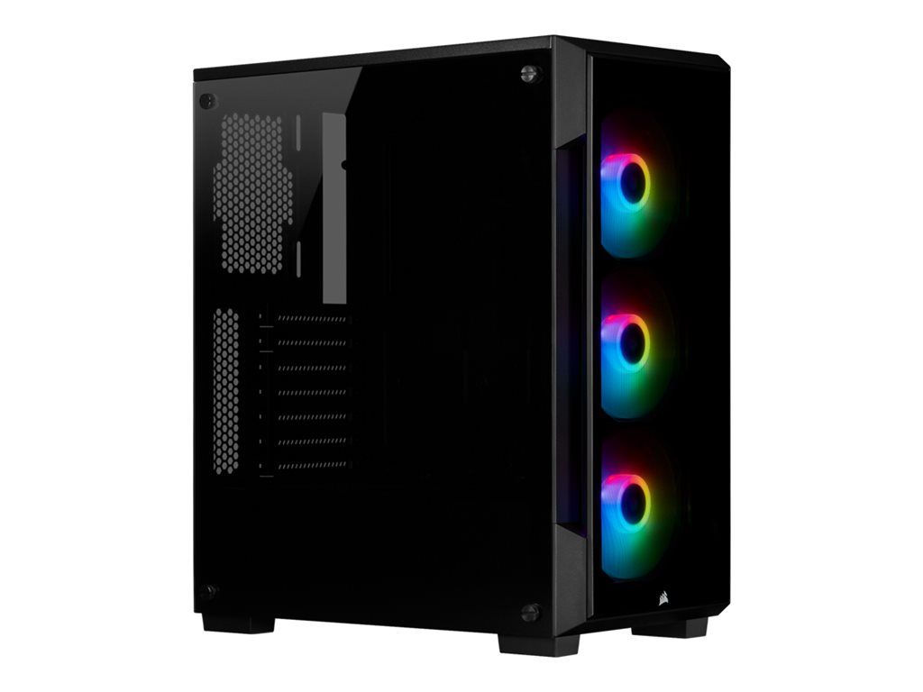Corsair iCUE 220T RGB ATX Case - Black