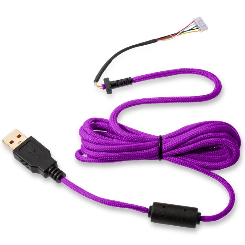 Cable de Juego Glorious PC Race Ascendido V2 - Reinado Púrpura