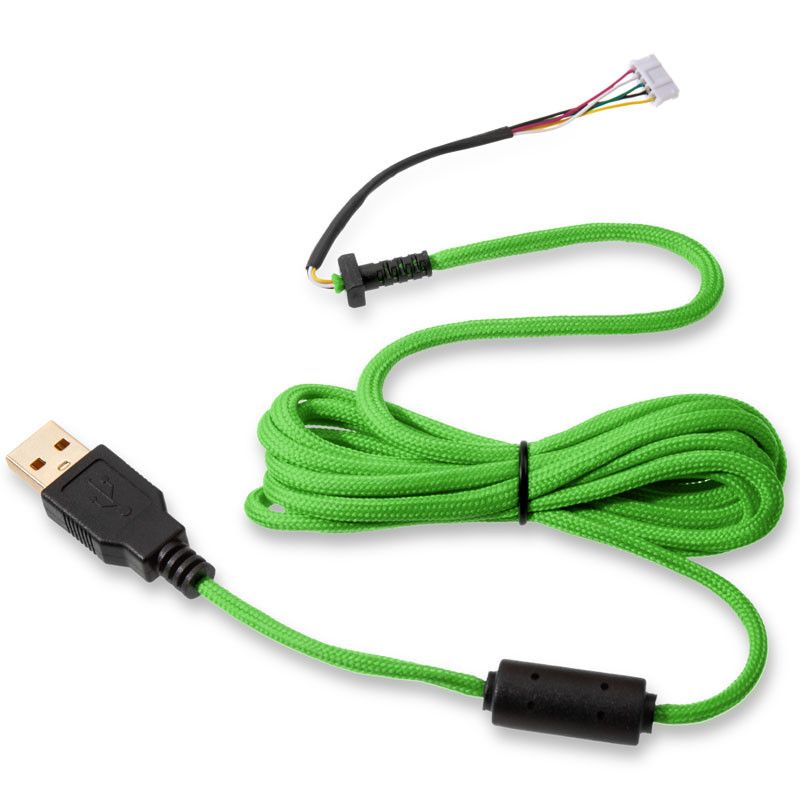 Cable de Juego Glorious PC Race Ascendido V2 - Verde Gremlin