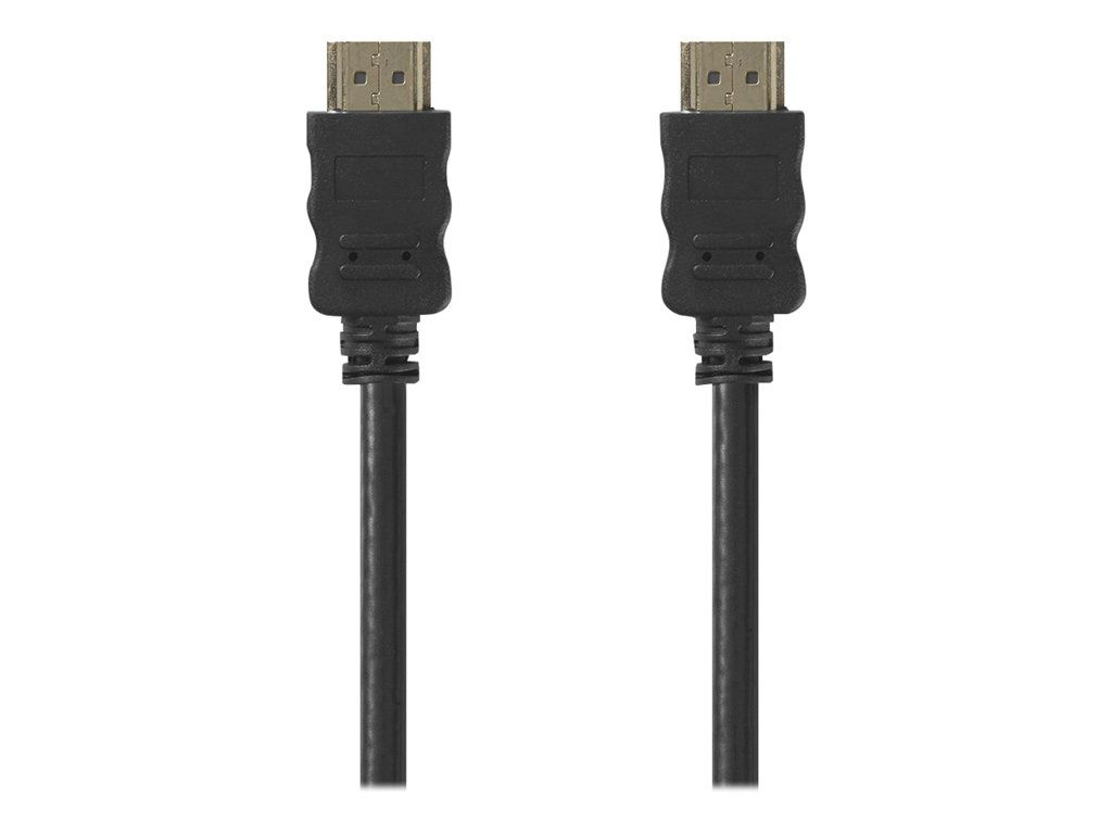 Câble HDMI haut débit Nedis avec Ethernet - 2 m - Noir