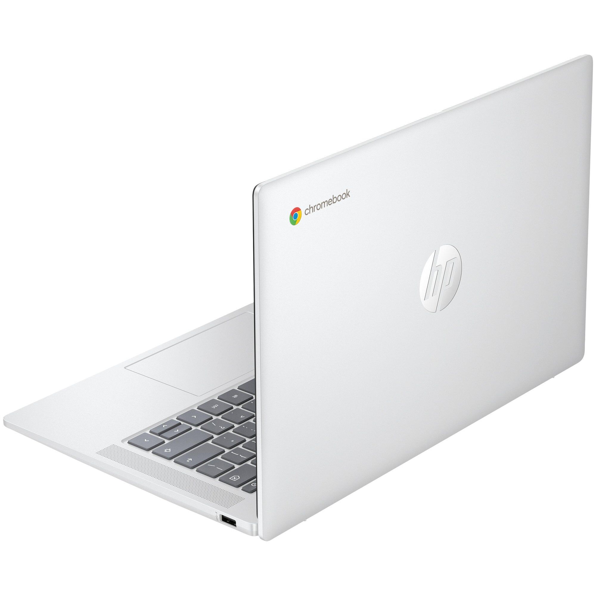 HP Chromebook 14a-nf0002sf - 14" Intel N N100, 4GB LPDDR5, 64GB eMMC, Wi-Fi 6E, ChromeOS Silver