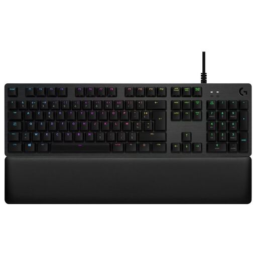 Logitech G513 Gaming Keyboard - AZERTY - GX Brown Switches - Carbon