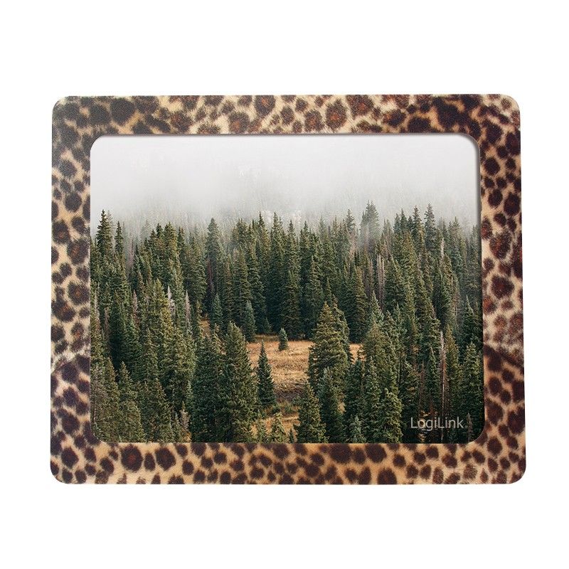 LogiLink Cat Themed Mouse Pad with Photo Pocket