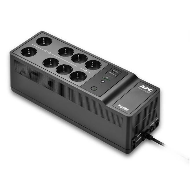 APC Back-UPS BE650G2-GR - Onduleur - CA 230 V - 400 watt - 650 VA - connecteurs de sortie : 8 - noir