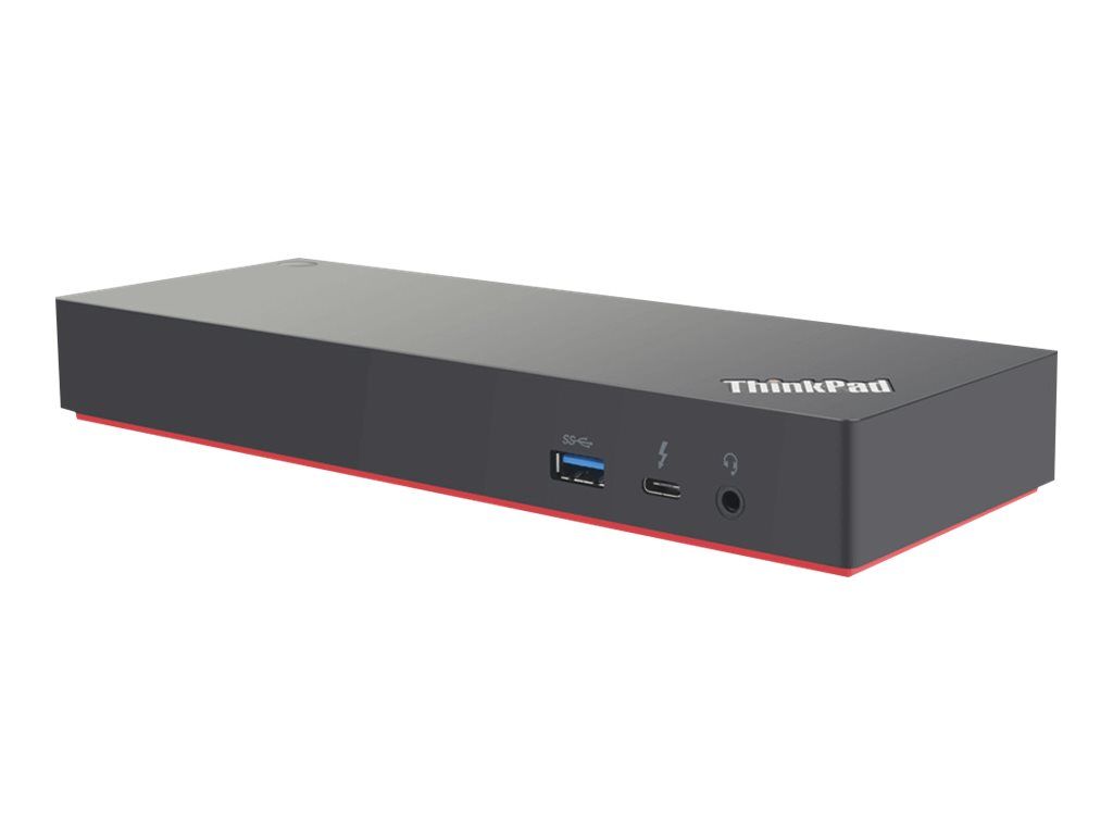 Lenovo ThinkPad Thunderbolt 3 Workstation Dock Gen 2 - Réplicateur de port - Thunderbolt 3 - 2 x DP, 2 x HDMI, Thunderbolt - 1GbE - 230 watt - Europe