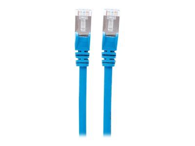 IC Intracom Cat6A Network Patch Cable, 5m, Blue, Snagless, Lifetime Warranty