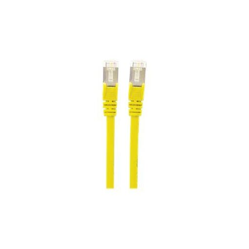 IC Intracom Network Patch Cable, 0.5m, Yellow, Cat7/Cat6A