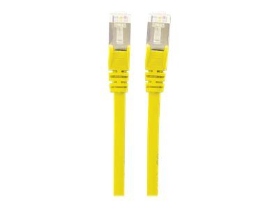Câble de réseau IC Intracom, 1,5 m, Jaune, Cat7/Cat6A