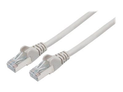 IC Intracom Network Patch Cable, Cat7/Cat6A, 20m, Grey, Copper, Snagless, Lifetime Warranty