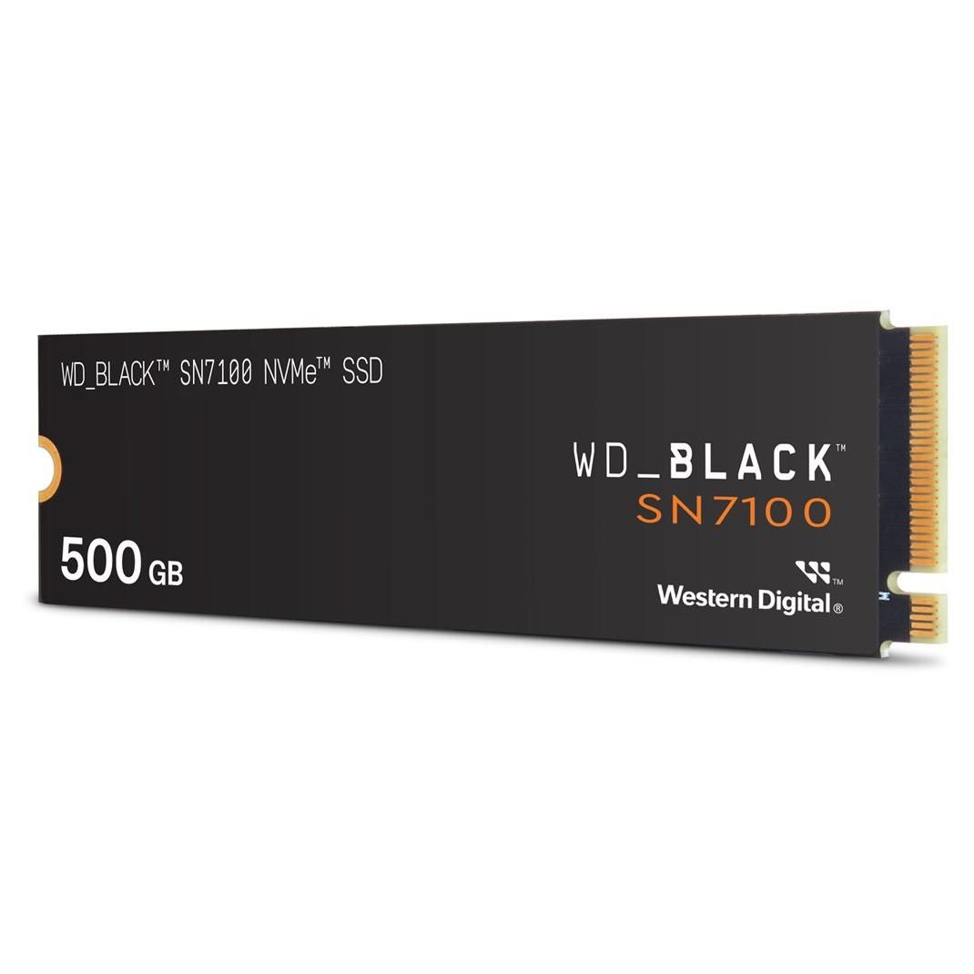 Disque dur SSD Western Digital Black SN7100 500 Go (M.2 2280, PCIe 4.0 x4 NVMe)