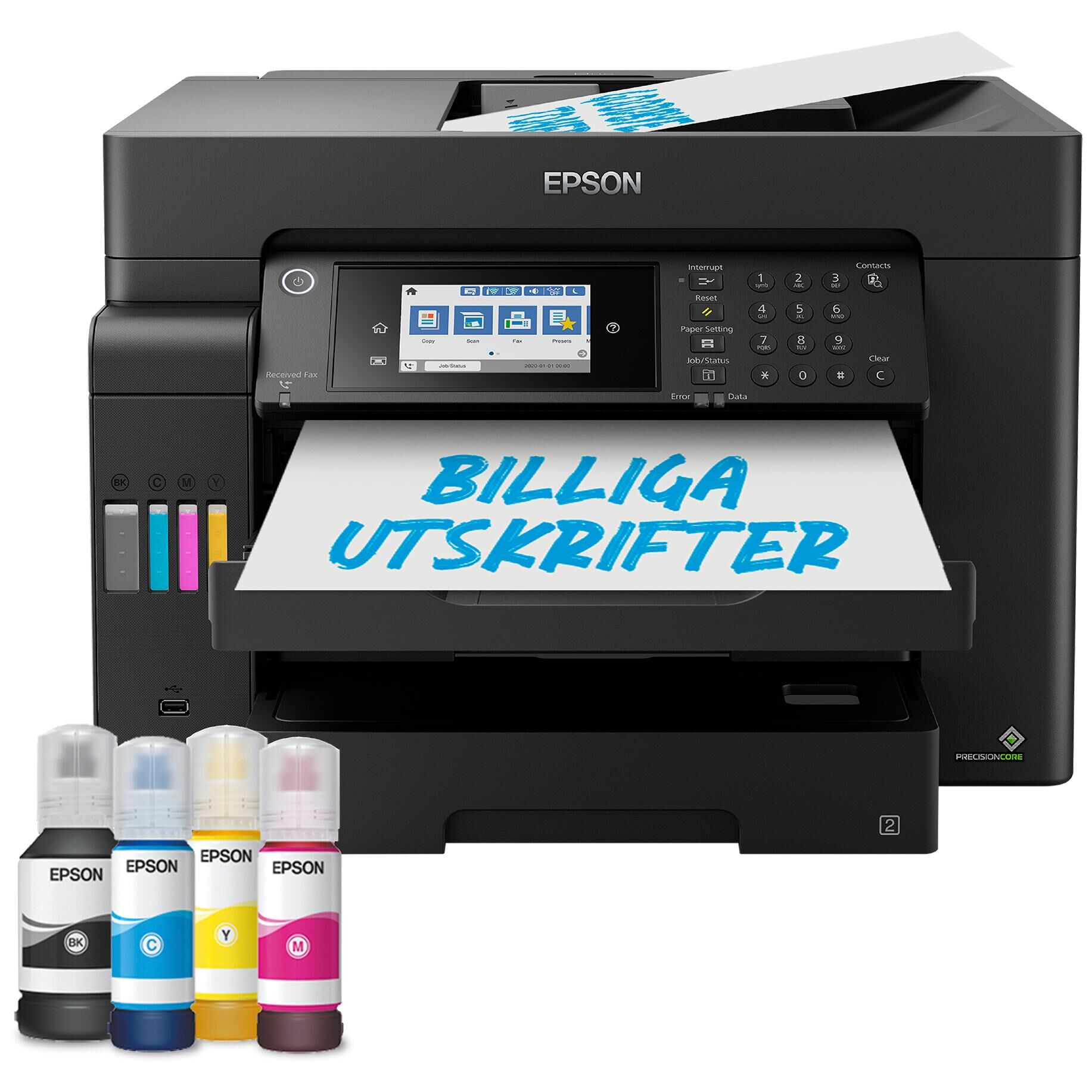 Imprimante Epson EcoTank ET-16600 A3 Jet d'encre 4800 x 2400 DPI 32 ppm Wi-Fi