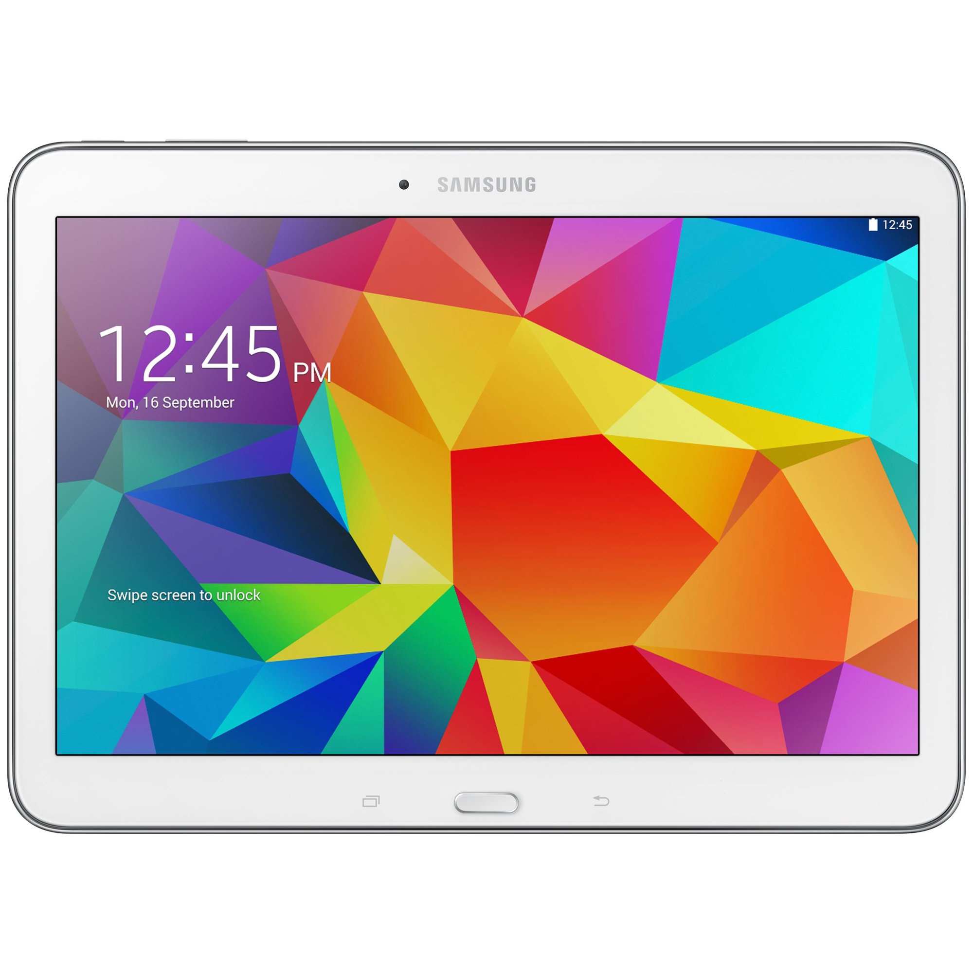 Samsung Galaxy Tab 4 10,1'' (Snapdragon, 16 Go, 10,1'', Wi-Fi 4 (802.11n), Android) Blanc