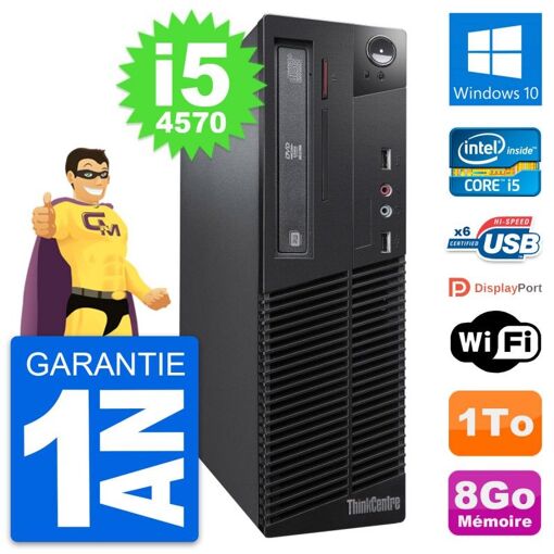 Computadora de escritorio Lenovo ThinkCentre M73 SFF