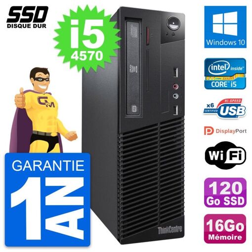 Lenovo ThinkCentre M73 SFF Desktop Computer