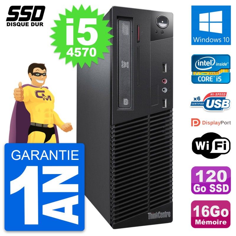 Lenovo ThinkCentre M73 SFF Desktop Computer
