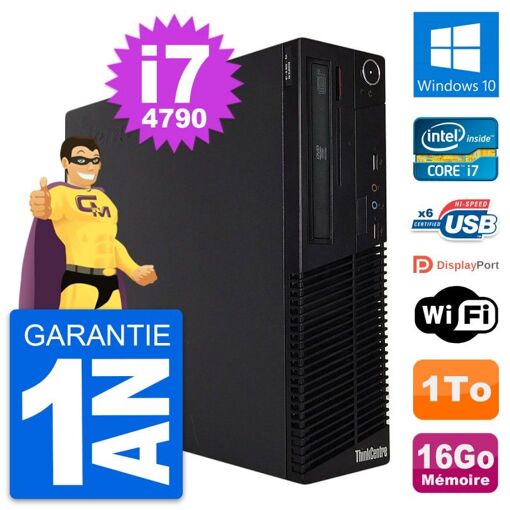 Ordinateur de bureau Lenovo ThinkCentre M73 SFF