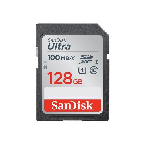Tarjeta de memoria flash SanDisk Ultra - 128 GB - UHS-I U1 / Clase 10 - SDXC UHS-I