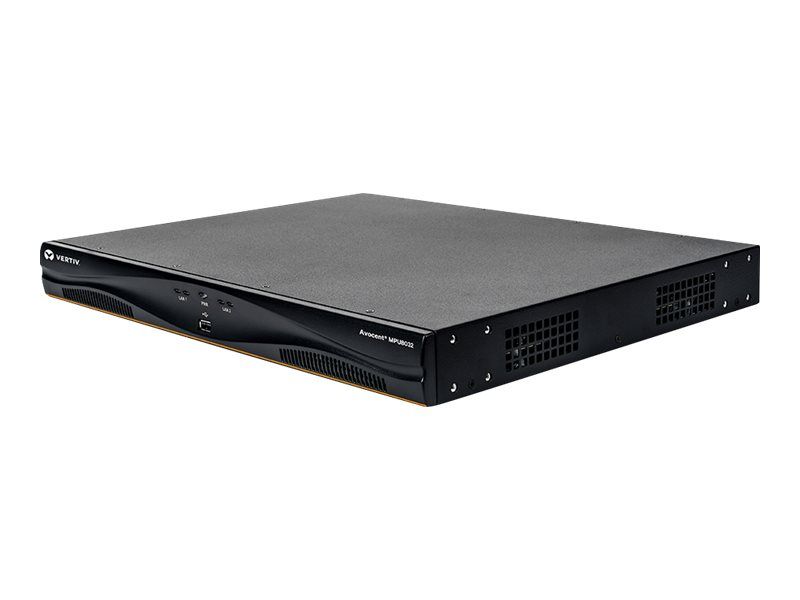 Vertiv Avocent MergePoint Unity 8032DAC - Managed KVM Switch - CAT5 - 32 x KVM Ports - 1 Local User - 8 IP Users - Desk/Rack Mountable