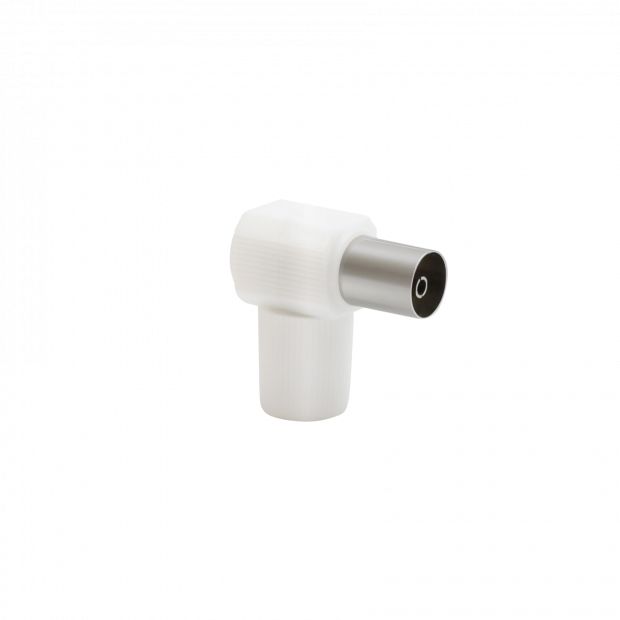 Bigben Connected Force Power Lite - Antenna Connector - 9.52mm Inclined Female Coaxial Connector - White